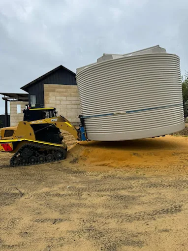 Coerco - Moving a Poly Tank with Skid Steer